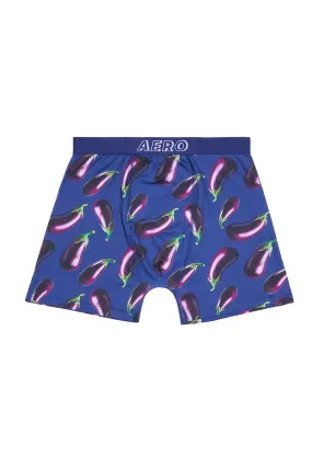 AERO Eggplants Printed Boxer Briefs