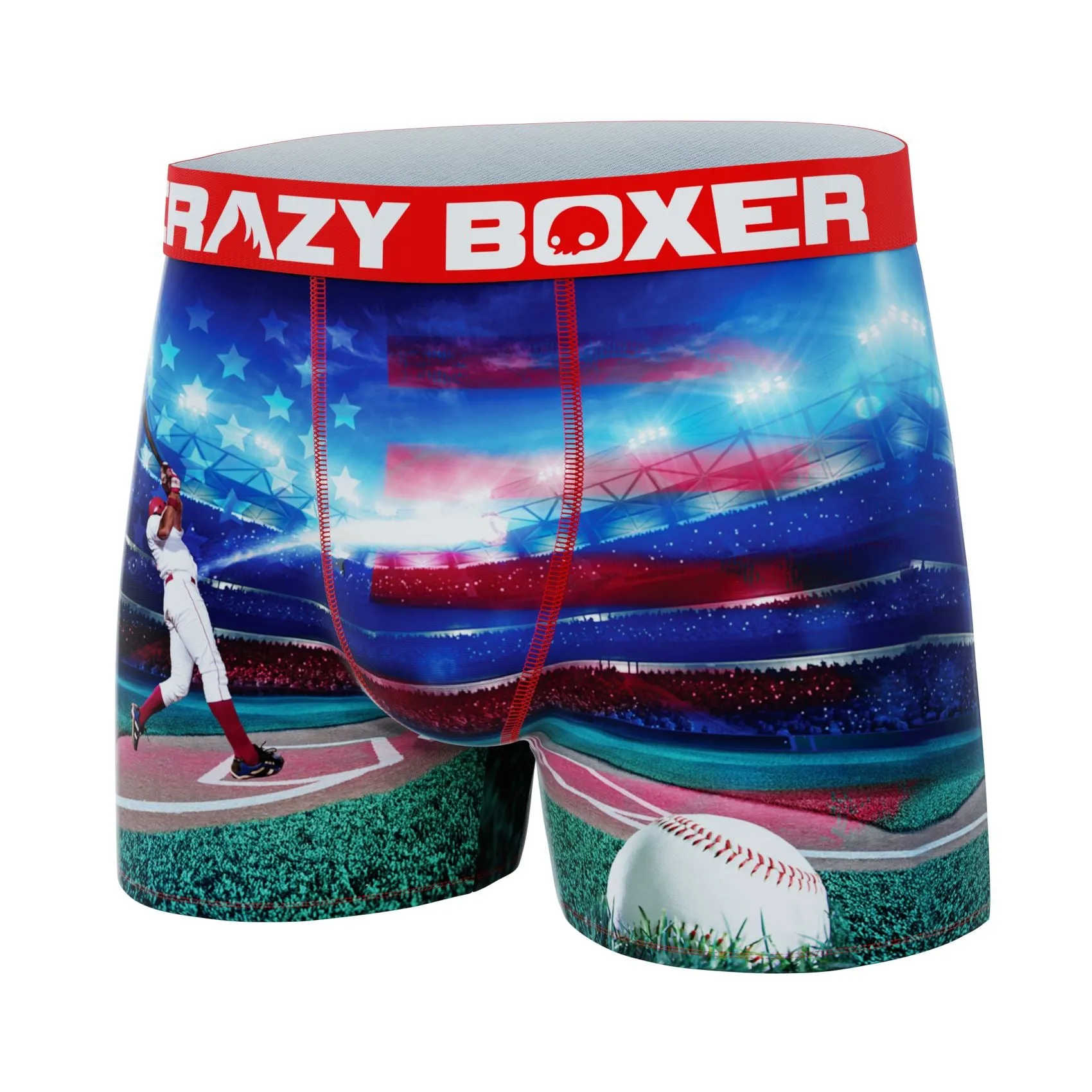 CRAZYBOXER All Stars Baseball Men's Boxer Briefs