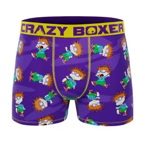 CRAZYBOXER Rugrats Purple Men's Boxer Briefs