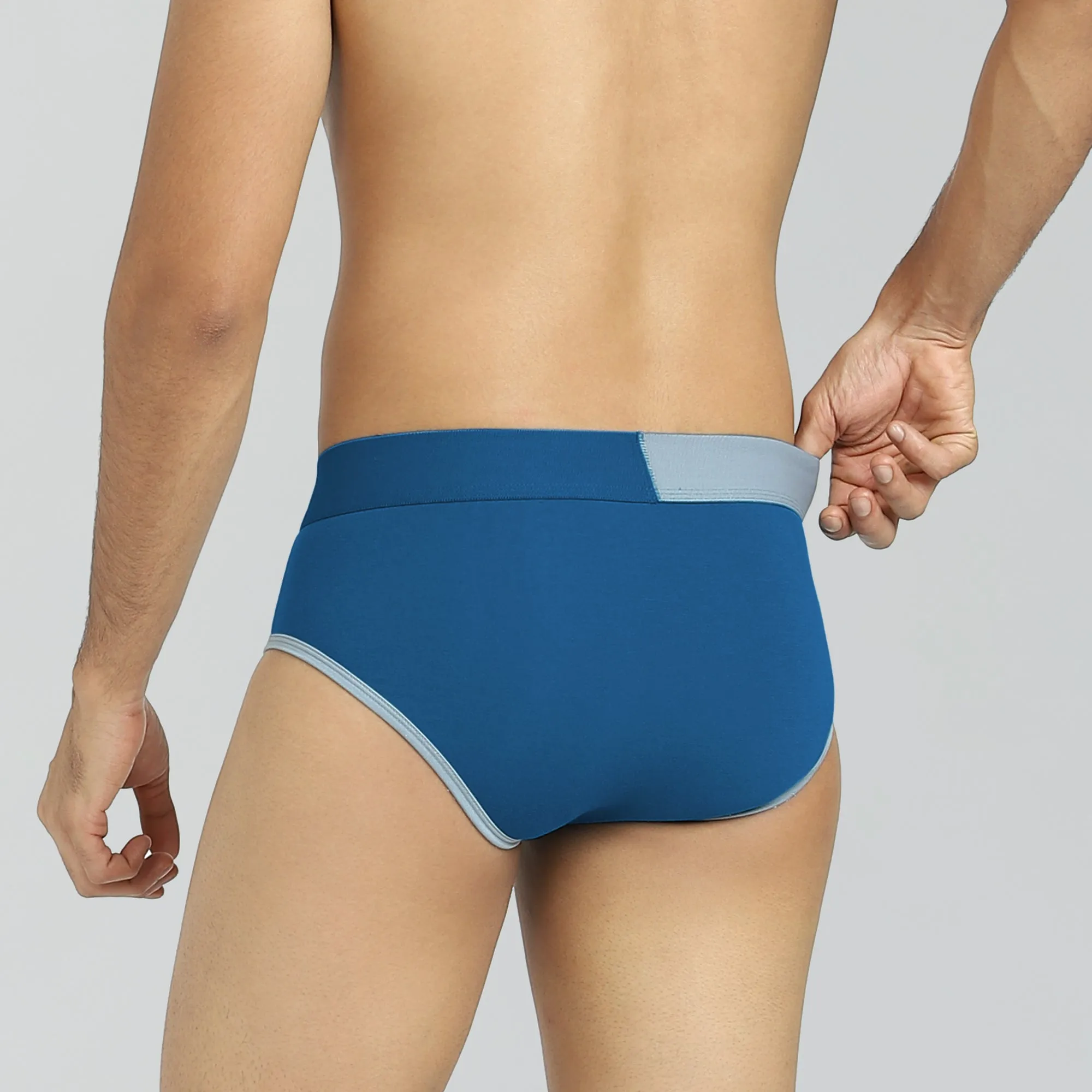 Dualist Modal Briefs Port Blue