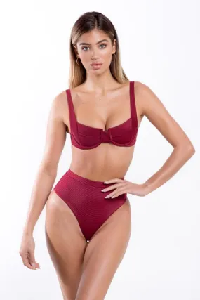 Estelle Bikini - Merlot