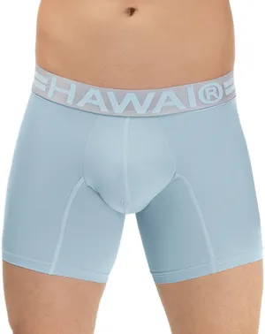 Hawai 41977 Microfiber Boxer Briefs Light Blue