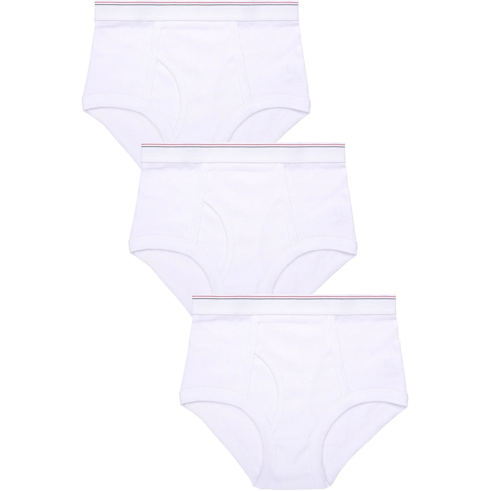 POWER CLUB MEN'S WHITE BRIEFS (MW3401)