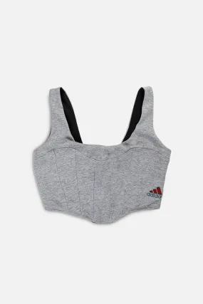 Rework Adidas Sweatshirt Bustier - XL