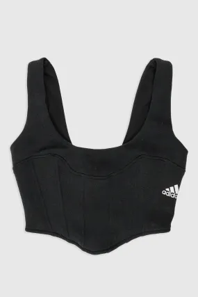 Rework Adidas Sweatshirt Bustier - XS, S, M, L, XL, XXL