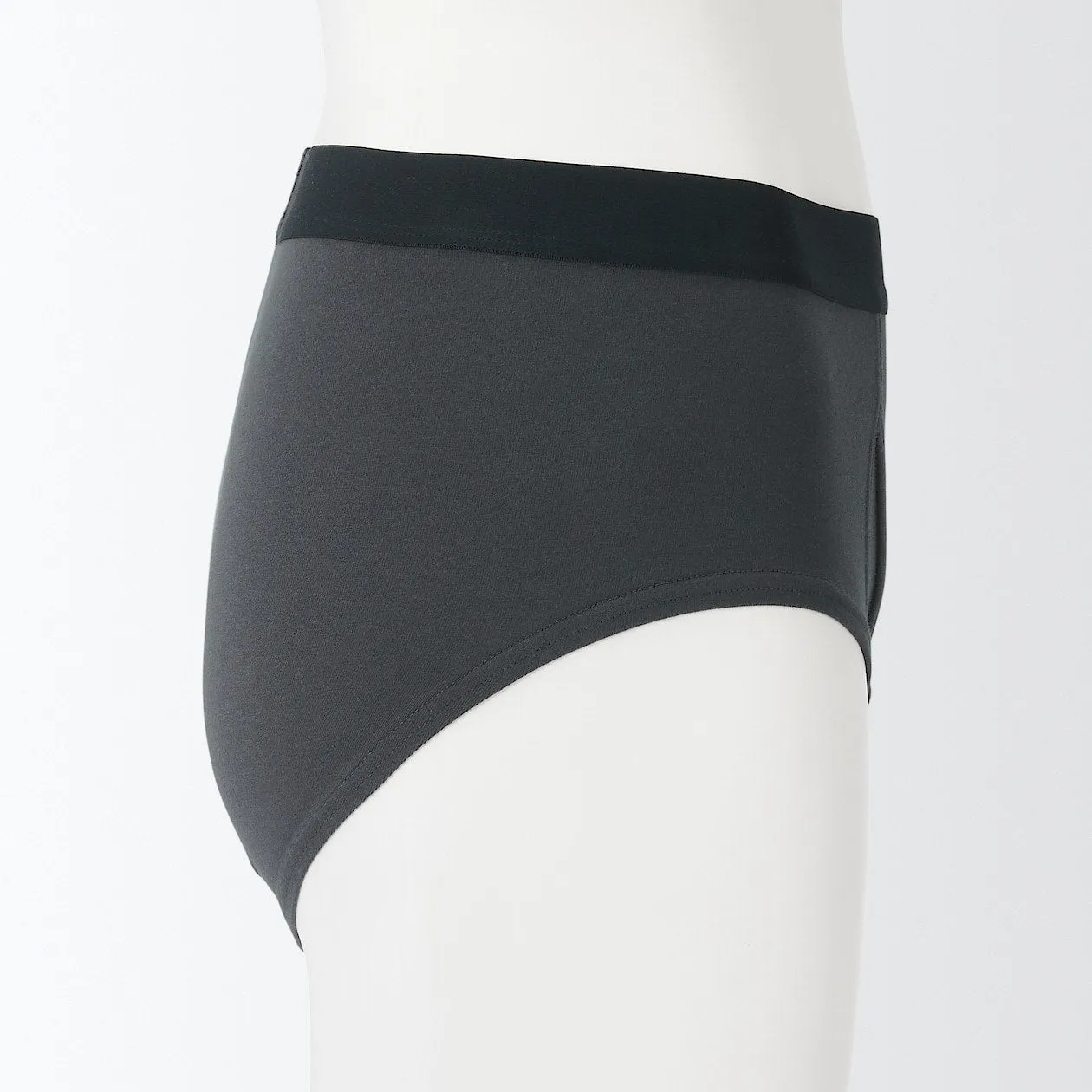 Stretch Jersey Front Open Briefs