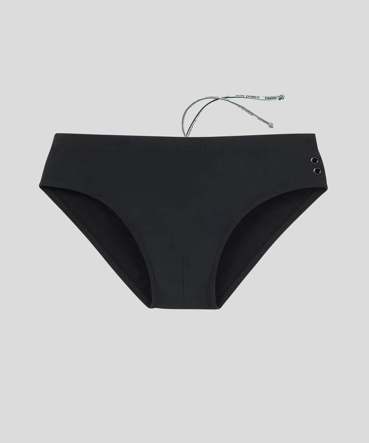 Swim Briefs: Black